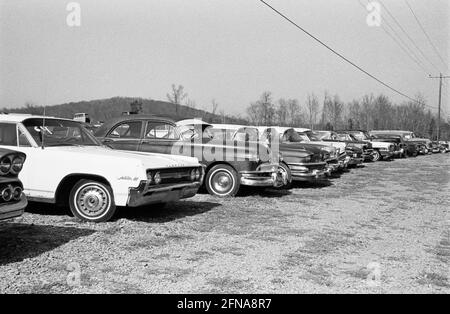 American Junkyard, Oldsmobile Jetstar 88 Foto Stock