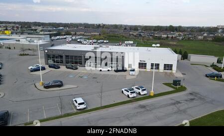 7 maggio 2021, concessionario Maserati e Alfa Romeo a Londra, Ontario Canada. 980 Wharncliffe Rd S. Luke Durda/Alamy Foto Stock