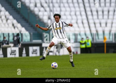 Juan Cuadrado del Juventus FC durante la partita tra Juventus FC e FC Internazionale allo stadio Allianz il 15 maggio 2021 a Torino. Foto Stock