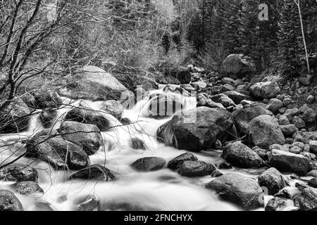 Fiume della montagna Foto Stock