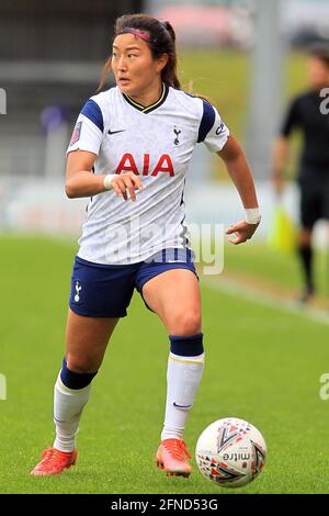 Londra, Regno Unito. 16 maggio 2021. CHO so-hyun di Tottenham Hotspur Donne in azione durante il gioco. Femminile fa Cup match, Tottenham Hotspur Women contro Sheffield Utd Women all'Hive Stadium di Londra domenica 16 maggio 2021. Questa immagine può essere utilizzata solo per scopi editoriali. Solo per uso editoriale, è richiesta una licenza per uso commerciale. Nessun uso nelle scommesse, nei giochi o in un singolo club/campionato/giocatore publications.pic by Steffan Bowen/Andrew Orchard sports photography/Alamy Live News Credit: Andrew Orchard sports photography/Alamy Live News Foto Stock