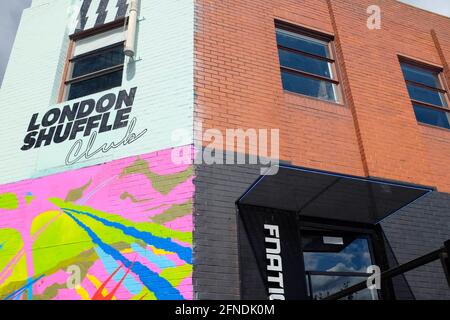 London Shuffle Club, Shoreditch, Londra, Regno Unito Foto Stock