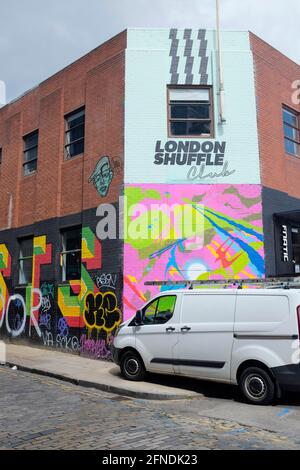 London Shuffle Club, Shoreditch, Londra, Regno Unito Foto Stock