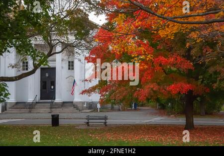 Prima chiesa parrocchiale di Lexington, Massachusetts Foto Stock