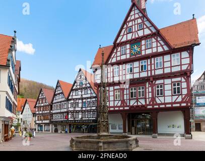 Comune di Bad Urach, Bad Urach, Baden-Wuerttemberg, Germania Foto Stock