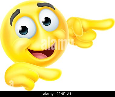 Emoticon Emoji faccia icona Cartoon Illustrazione Vettoriale