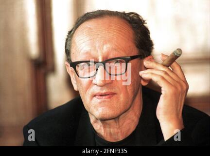 Heiner Müller, drammaturgo e poeta tedesco. [traduzione automatizzata] Foto Stock