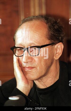 Heiner Müller, drammaturgo e poeta tedesco. [traduzione automatizzata] Foto Stock