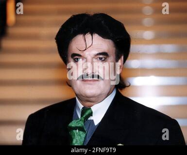 Rudolph Moshammer, stilista di Monaco. [traduzione automatizzata] Foto Stock