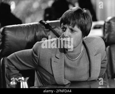 Ministro federale dell'ambiente Angela Merkel. [traduzione automatizzata] Foto Stock