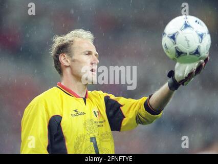 Coppa del mondo 1998. Paesi Bassi - Belgio 0:0/13.06.1998 a Parigi/St. Denis. Portiere Filip De Wilde (Belgio). [traduzione automatizzata] Foto Stock