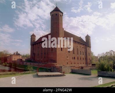 Polonia / Prussia orientale 5 / 1994 il castello dell'ordine a Heilsberg / Lidzbark Warminski, costruito nel 14 ° secolo dai Cavalieri Teutonici. // Storia / Prussia orientale / l'Ordine dei Cavalieri conquistò il posto dai Pruzzen nel XIII secolo. Dal 1350 al 1795 vi risiedevano i vescovi di Warminski. Nicolaus Copernico vi visse dal 1503 al 1310. Nel 1772 il luogo venne a Prussia, dal 1945 è polacco. [traduzione automatizzata] Foto Stock