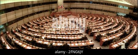 UE-Europa / Politica / 6 /1997 Aula plenaria Parlamento europeo a Bruxelles, Belgio // Unione europea / UE / *** Città *** Europa / Parlamento a Bruxelles [traduzione automatizzata] Foto Stock