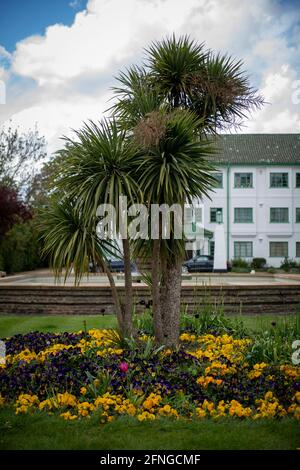 Grado 2 elencato edificio Pinner Court in Pinner Harrow Foto Stock