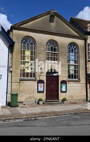 Woodstock Baptist Church, High Street, Woodstock, Oxfordshire Foto Stock