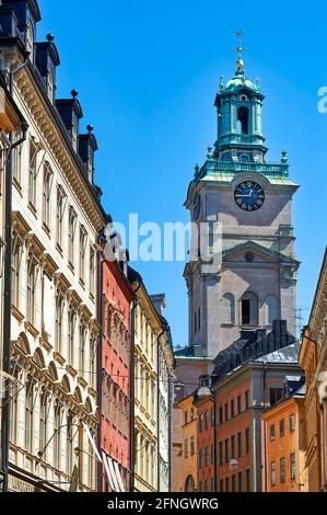 Città vecchia di Stoccolma Gamla Stan, Svezia Foto Stock