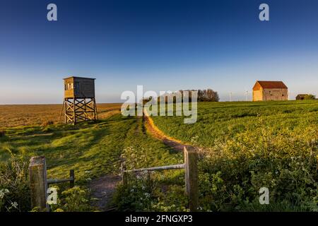 Burnham-on-Crouch Fotografia di posizione Foto Stock