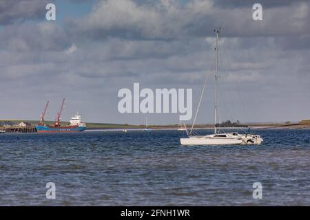 Burnham-on-Crouch Fotografia di posizione Foto Stock