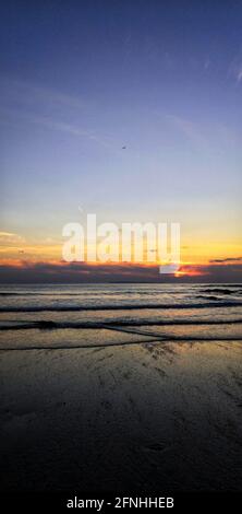 Staycation intorno a Croyde Bay, Devon, Regno Unito 2021 Foto Stock