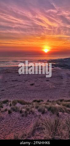Staycation intorno a Croyde Bay, Devon, Regno Unito 2021 Foto Stock