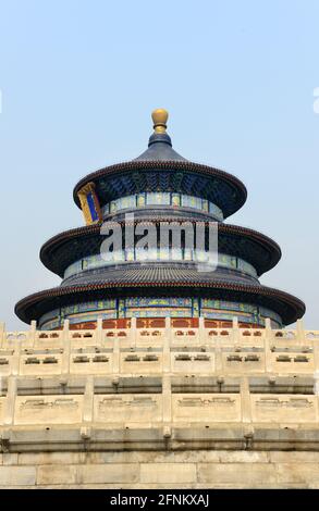 Tempio del Cielo a Pechino in Cina. Foto Stock