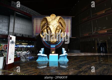 "L'Uovo' - Pechino il Centro Nazionale per le Arti dello spettacolo. Foto Stock