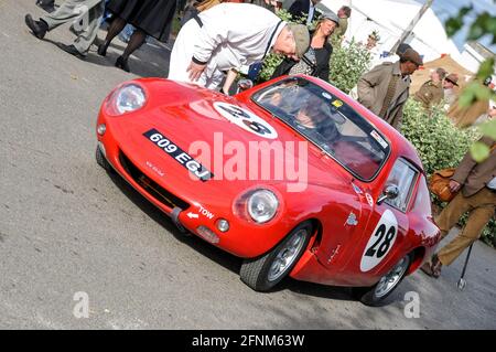 WSM Sprite GT, 1962, 1300cc, 609 EGJ Classic auto al Goodwood Revival 2010. Il WSM è uno speciale basato sull'Austin Healey Sprite. Auto WSM210 Foto Stock