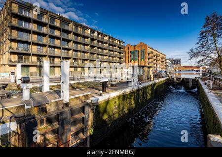 Stratford East London, Inghilterra, Regno Unito Foto Stock