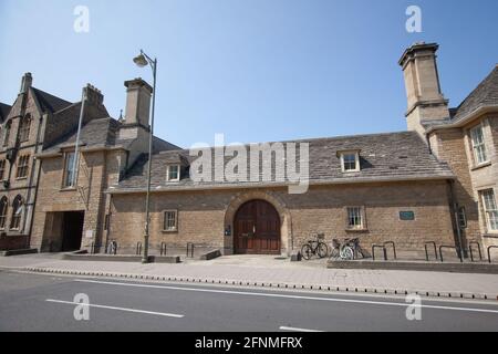 Somerville College, parte dell'Università di Oxford, nel Regno Unito Foto Stock