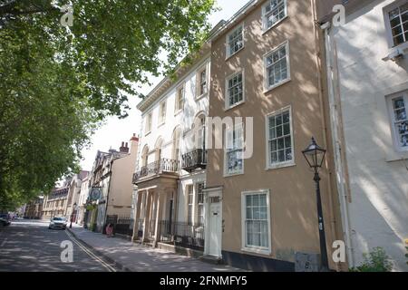 Edifici a St Giles' a Oxford, nel Regno Unito Foto Stock