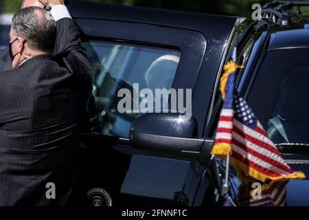 LA First Lady Jill Biden DEGLI STATI UNITI si trova a Charleston, West Virginia, il 13 maggio 2021. Biden (Foto di Oliver Contreras/per il New York Times) Foto Stock