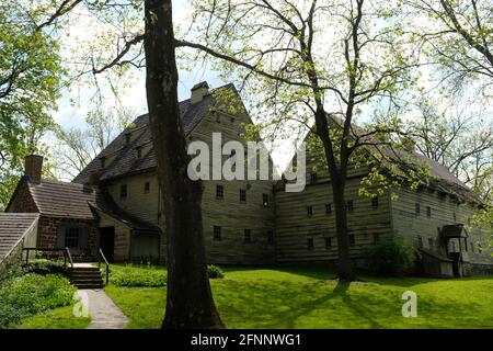 Meeting House and Residences at Ephrata Cloister, Lancaster County, Pennsylvania Foto Stock