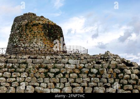 Nuraghe Santu Antine, Sardegna, Italia Foto Stock