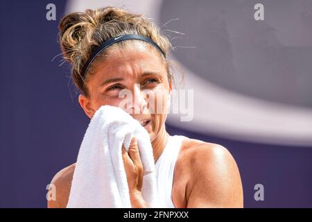 Tennis Club Parma, Parma, Italia, 18 maggio 2021, ERRANI Sara Italia durante la WTA 250 Emilia-Romagna Open 2021, Tennis Internationals - Foto Valerio Origo / LM Foto Stock