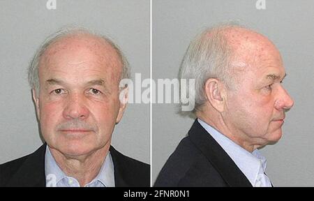 KENNETH LAY (1942-2005) fondatore americano di ENRON. La polizia ha sparato dopo il suo arresto nel 2004 sulla frode sui titoli. Foto Stock