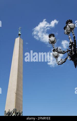 Obelisco Vaticano nel luglio 2011 Foto Stock