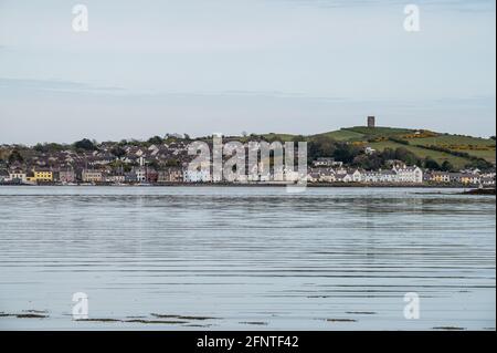 La città di Portaferry nell'Irlanda del Nord Foto Stock