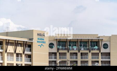 Giorno nella città di Varadero, Cuba, 2017 Foto Stock