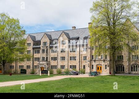 NORTHFIELD, MN, USA - 10 MAGGIO 2021 - Mellby Hall nel campus del St. OLAF College. Foto Stock