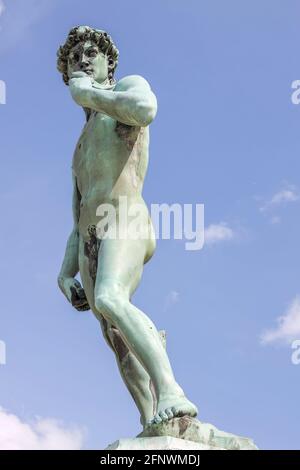 14 maggio 2021, FIRENZE, ITALIA: 19/05/2021 Firenze, piazze e monumenti d'arte nella culla del Rinascimento (immagine di credito: © Fabio Sasso/ZUMA Wire) Foto Stock