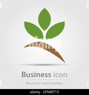 Originariamente creata icona azienda creativi per le attività di progettazione Illustrazione Vettoriale