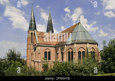 Chiesa del Sacro cuore, Herz-Jesu-Kirche, Austria, Vorarlberg, Bregenz Foto Stock