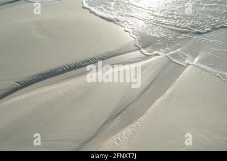 Spiaggia di Xpu-ha, Caraibi messicani Foto Stock