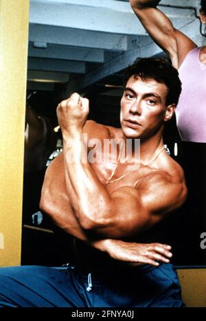 Van Damme, Jean-Claude, * 18.10.1960, attore belga, mezza lunghezza, 1980, ADDITIONAL-RIGHTS-CLEARANCE-INFO-NOT-AVAILABLE Foto Stock