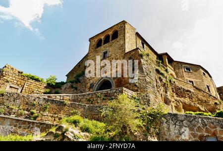 Ingresso Civita di Bagnoregio Foto Stock
