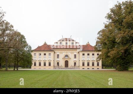 Oberschleissheim bei München, Schlosskomplex Schloss Schleissheim, Schloss Lustheim Foto Stock