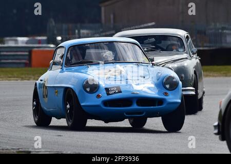 Nick Smith, Rochdale Olympic, Ecurie Classic Racing, Historic Sports Car Club, HSCC, Jim Russell Trophy Meeting, aprile 2021, Snetterton, Norfolk, Grea Foto Stock