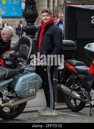 Londra, Regno Unito. 20 maggio 2021. Roman Kemp ha visto partire dal suo show FM Capital presso i Global radio Studios di Londra. (Foto di Brett Cove/SOPA Images/Sipa USA) Credit: Sipa USA/Alamy Live News Foto Stock