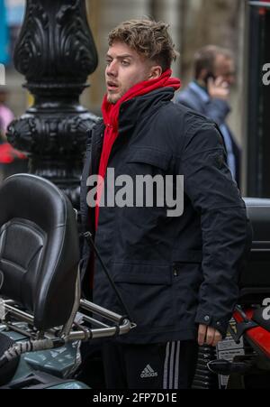 Londra, Regno Unito. 20 maggio 2021. Roman Kemp ha visto partire dal suo show FM Capital presso i Global radio Studios di Londra. (Foto di Brett Cove/SOPA Images/Sipa USA) Credit: Sipa USA/Alamy Live News Foto Stock