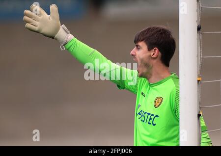 File photo datato 06-02-2021 del portiere di Burton Albion ben Garratt. Data di emissione: Giovedì 20 maggio 2021. Foto Stock